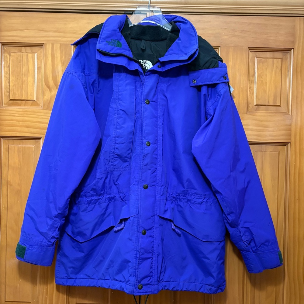 The North Face Purple Parka Jacket Size Large EUC